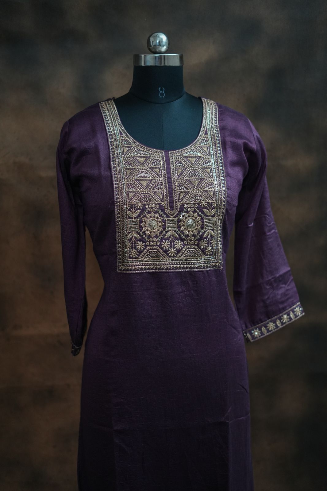 Elegant Polyester Cotton Kurti – Perfect Blend of Comfort & Style