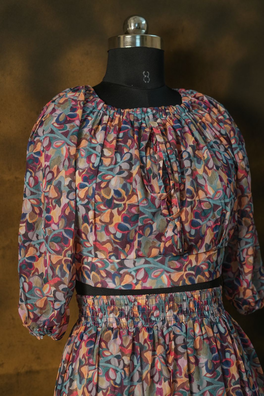 Elegant Georgette Cord Set – Stylish &amp; Comfortable Outfit
